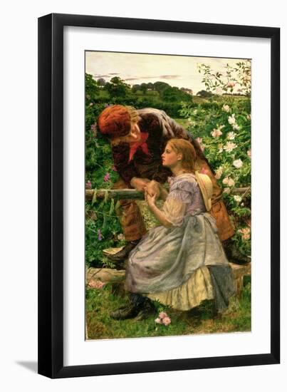 Early Lovers, 1858-Frederick Smallfield-Framed Giclee Print