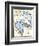 Early Map of Hudson's Strait and Hudson's Bay, 1662, in Arctic Canada-null-Framed Giclee Print