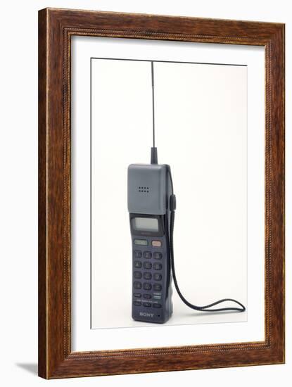 Early Mobile Phone-Victor De Schwanberg-Framed Photographic Print