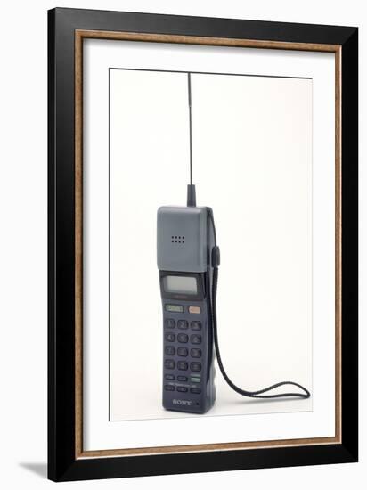 Early Mobile Phone-Victor De Schwanberg-Framed Photographic Print