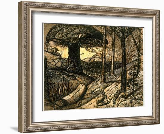 Early Morning, 1825-Samuel Palmer-Framed Giclee Print