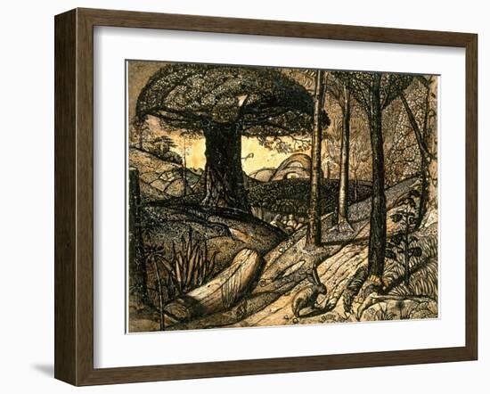 Early Morning, 1825-Samuel Palmer-Framed Giclee Print