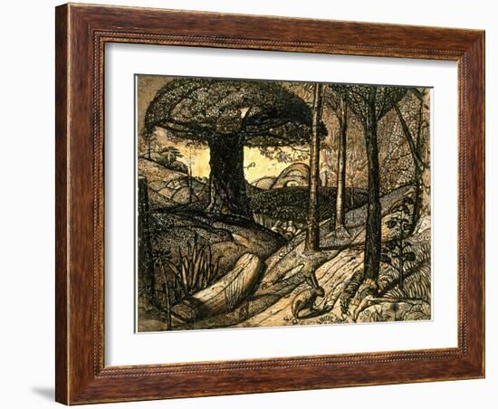 Early Morning, 1825-Samuel Palmer-Framed Giclee Print