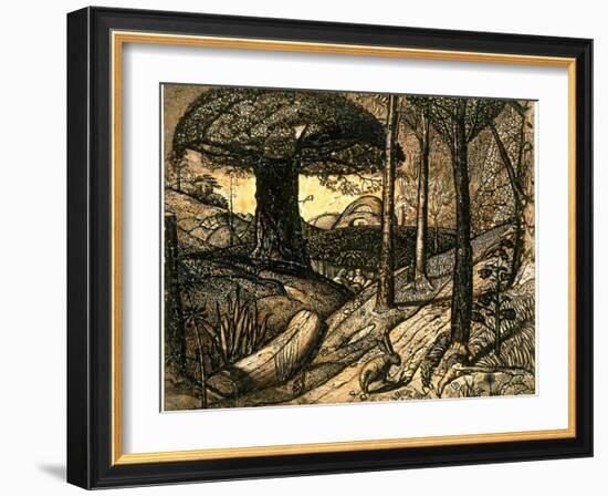 Early Morning, 1825-Samuel Palmer-Framed Giclee Print