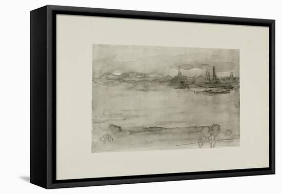 Early Morning, 1878-James Abbott McNeill Whistler-Framed Premier Image Canvas