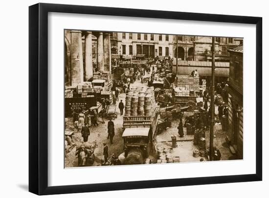 Early Morning at Covent Garden Market-English Photographer-Framed Photographic Print