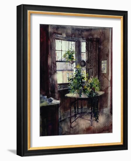 Early Morning at Dell-John Lidzey-Framed Giclee Print