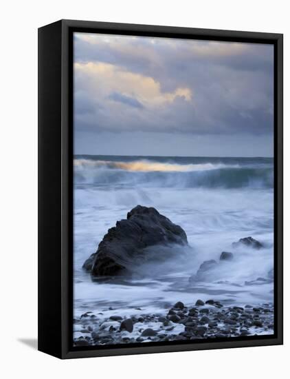 Early Morning at Widemouth Bay, Cornwall, UK-Nadia Isakova-Framed Premier Image Canvas