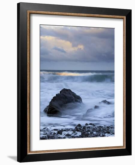 Early Morning at Widemouth Bay, Cornwall, UK-Nadia Isakova-Framed Photographic Print