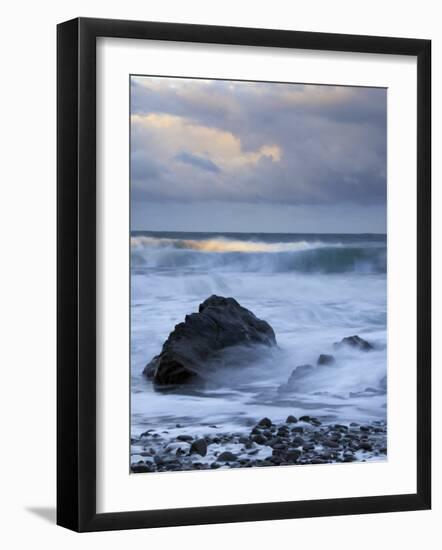 Early Morning at Widemouth Bay, Cornwall, UK-Nadia Isakova-Framed Photographic Print