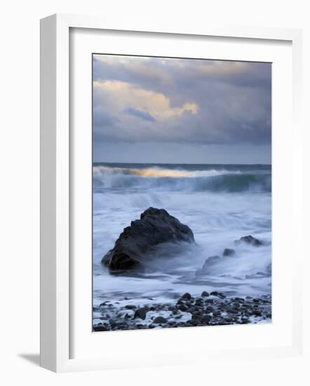 Early Morning at Widemouth Bay, Cornwall, UK-Nadia Isakova-Framed Photographic Print