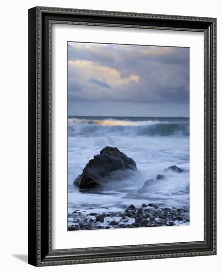 Early Morning at Widemouth Bay, Cornwall, UK-Nadia Isakova-Framed Photographic Print