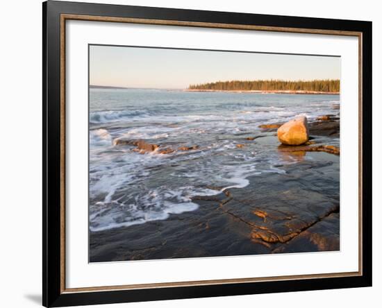 Early Morning at Wonderland, Acadia National Park, Maine, USA-Jerry & Marcy Monkman-Framed Photographic Print