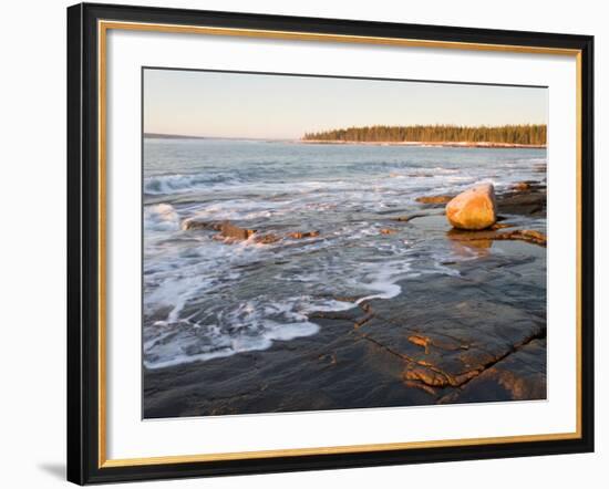 Early Morning at Wonderland, Acadia National Park, Maine, USA-Jerry & Marcy Monkman-Framed Photographic Print