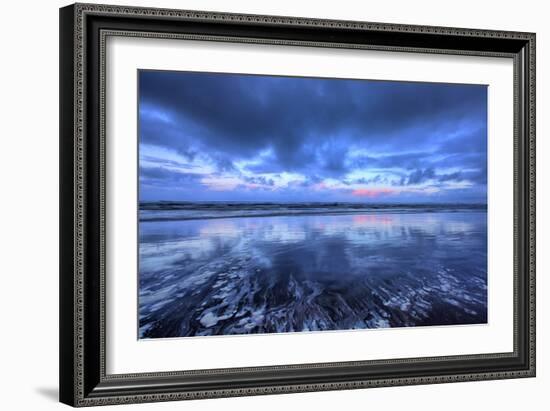 Early Morning Beach Design, Cannon Beach, Oregon Coast-Vincent James-Framed Photographic Print