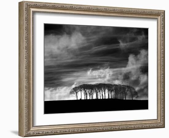 Early Morning Clouds-Martin Henson-Framed Photographic Print