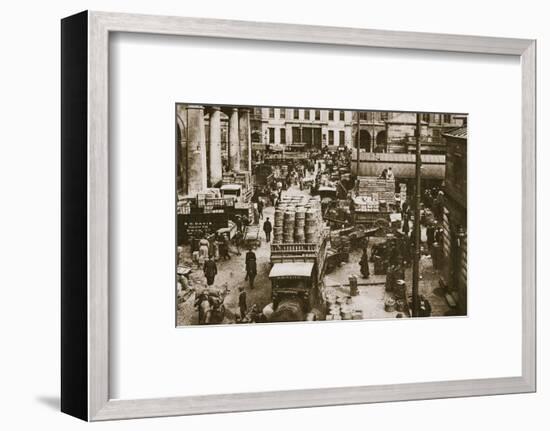 Early morning, Covent Garden Market, London, 20th century-Unknown-Framed Photographic Print