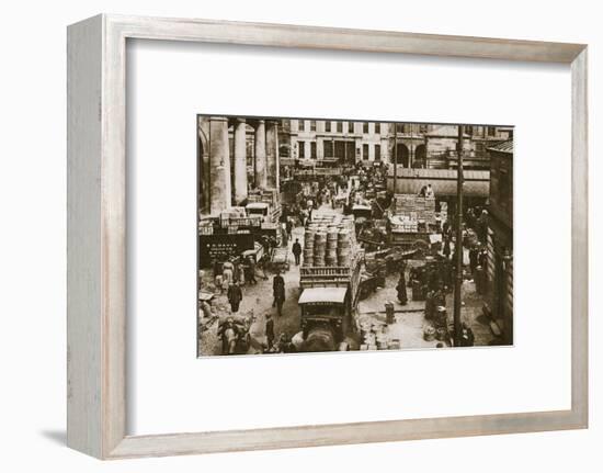 Early morning, Covent Garden Market, London, 20th century-Unknown-Framed Photographic Print