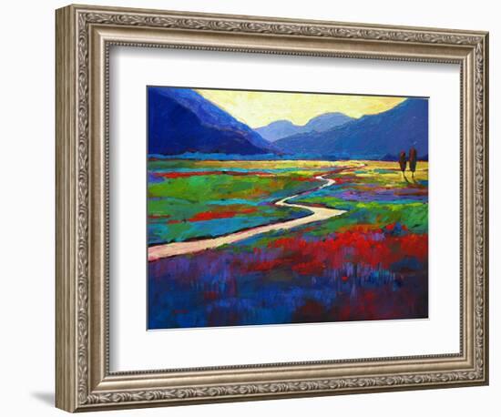 Early Morning Fauve Landscape-Patty Baker-Framed Art Print