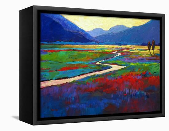 Early Morning Fauve Landscape-Patty Baker-Framed Stretched Canvas