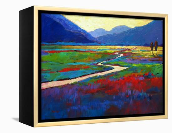 Early Morning Fauve Landscape-Patty Baker-Framed Stretched Canvas