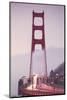 Early Morning Fog Flow Across Golden Gate Vista Point Marin County-Vincent James-Mounted Photographic Print