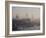 Early Morning Fog Hangs over St. Paul's and the City of London Skyline, London, England, UK-Amanda Hall-Framed Photographic Print