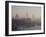 Early Morning Fog Hangs over St. Paul's and the City of London Skyline, London, England, UK-Amanda Hall-Framed Photographic Print