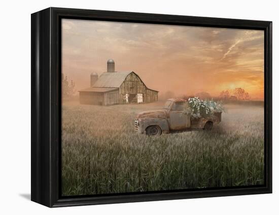 Early Morning Fog-null-Framed Stretched Canvas