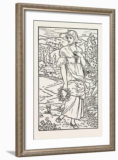 Early Morning, from Pan Pipes, 1882-null-Framed Giclee Print