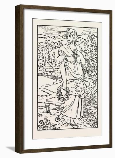 Early Morning, from Pan Pipes, 1882-null-Framed Giclee Print