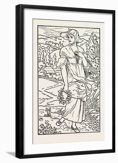 Early Morning, from Pan Pipes, 1882-null-Framed Giclee Print