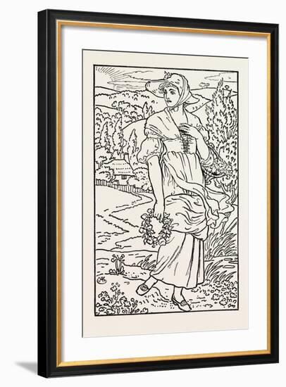 Early Morning, from Pan Pipes, 1882-null-Framed Giclee Print