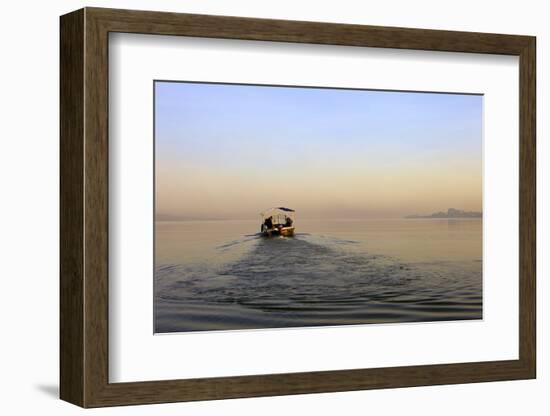 Early Morning, Lake Tana, Bahir Dar, Ethiopia, Africa-Simon Montgomery-Framed Photographic Print