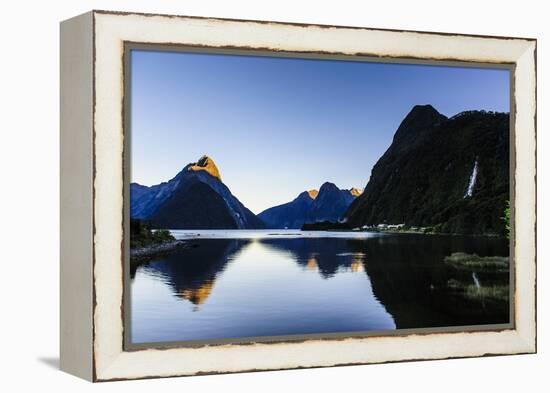 Early Morning Light in Milford Sound-Michael-Framed Premier Image Canvas