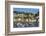 Early Morning Light on Small Boats at Anchor in the Harbour at Fowey, Cornwall, England-Michael Nolan-Framed Photographic Print