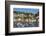 Early Morning Light on Small Boats at Anchor in the Harbour at Fowey, Cornwall, England-Michael Nolan-Framed Photographic Print