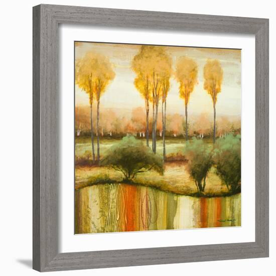 Early Morning Meadow II-Michael Marcon-Framed Art Print