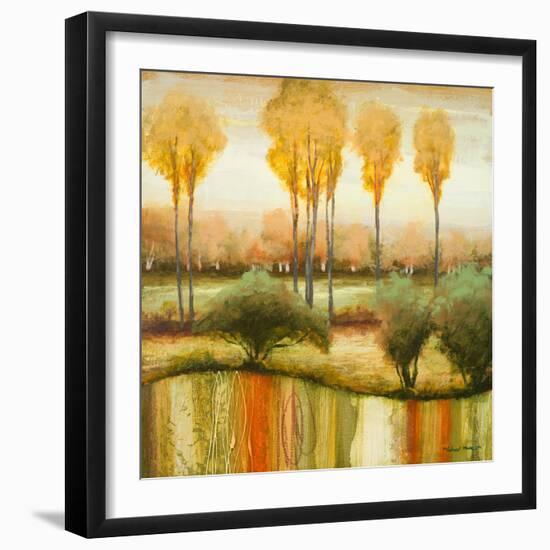 Early Morning Meadow II-Michael Marcon-Framed Art Print