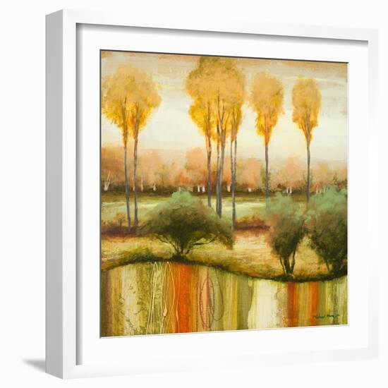 Early Morning Meadow II-Michael Marcon-Framed Art Print