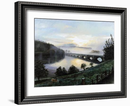 Early Morning Mist, 2009-Trevor Neal-Framed Giclee Print