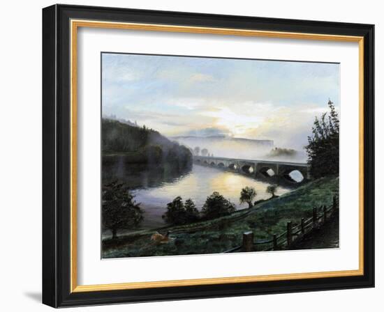 Early Morning Mist, 2009-Trevor Neal-Framed Giclee Print