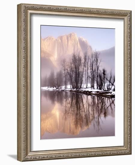 Early Morning Misty Colors in the Valley, Yosemite, California, USA-Tom Norring-Framed Photographic Print