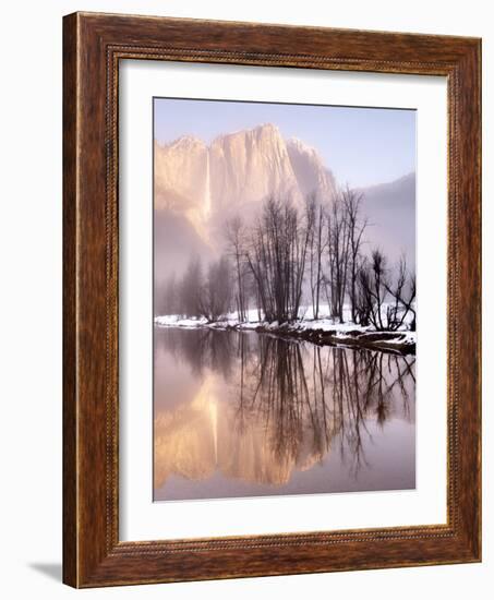 Early Morning Misty Colors in the Valley, Yosemite, California, USA-Tom Norring-Framed Photographic Print