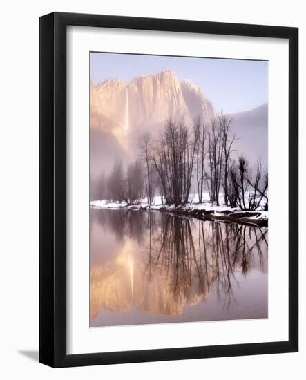 Early Morning Misty Colors in the Valley, Yosemite, California, USA-Tom Norring-Framed Photographic Print