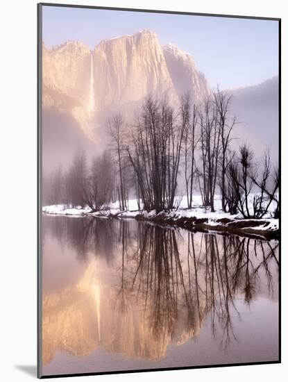 Early Morning Misty Colors in the Valley, Yosemite, California, USA-Tom Norring-Mounted Photographic Print