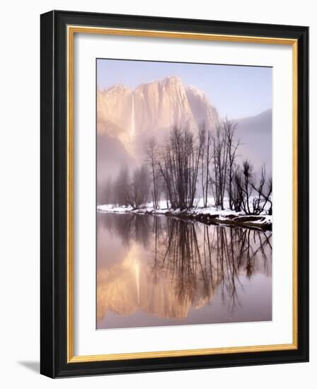 Early Morning Misty Colors in the Valley, Yosemite, California, USA-Tom Norring-Framed Photographic Print