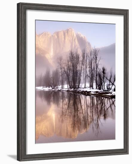 Early Morning Misty Colors in the Valley, Yosemite, California, USA-Tom Norring-Framed Photographic Print