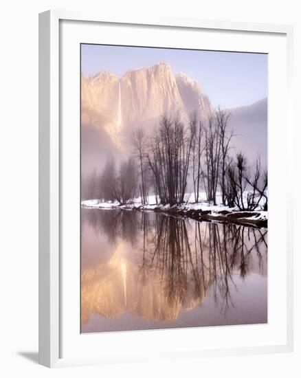 Early Morning Misty Colors in the Valley, Yosemite, California, USA-Tom Norring-Framed Photographic Print