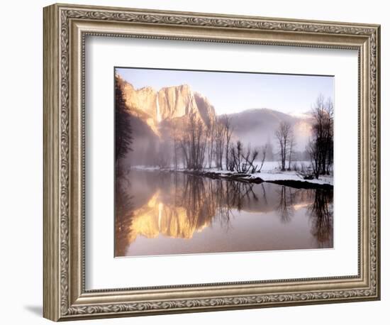 Early Morning Misty Colors in the Valley, Yosemite, California, USA-Tom Norring-Framed Photographic Print